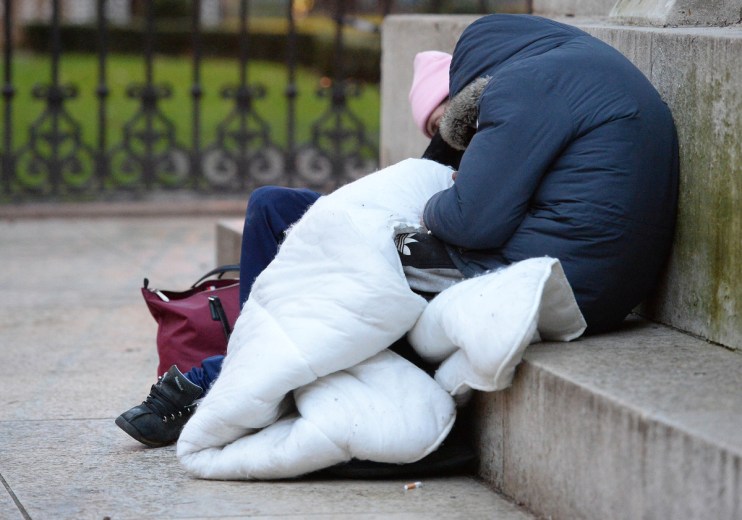Ministers are facing a revolt from Conservative MPs over plans to criminalise homelessness, reports have suggested. Photo: PA