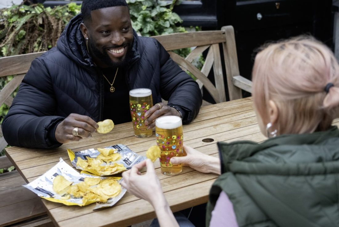 The Open Up crisps, from Beavertown Brewery and suicide prevention charity Campaign Against Living Miserably (CALM), hope to inspire meaningful conversation.