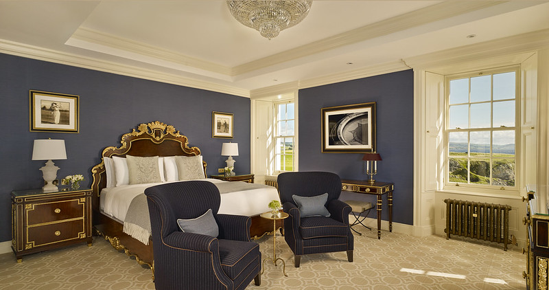 Turnberry offers luxurious suites as well as self-catering cottages and villas