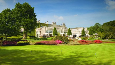 The majestic clubhouse at Wentworth, one of the most revered golf clubs in the world