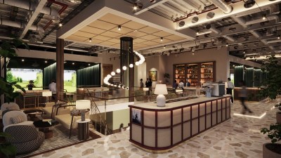 Official render of the new Canary Wharf Pitch site, which will boast two floors over 14,000 sq ft and is due to open early autumn