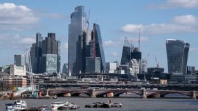 The City of London skyline