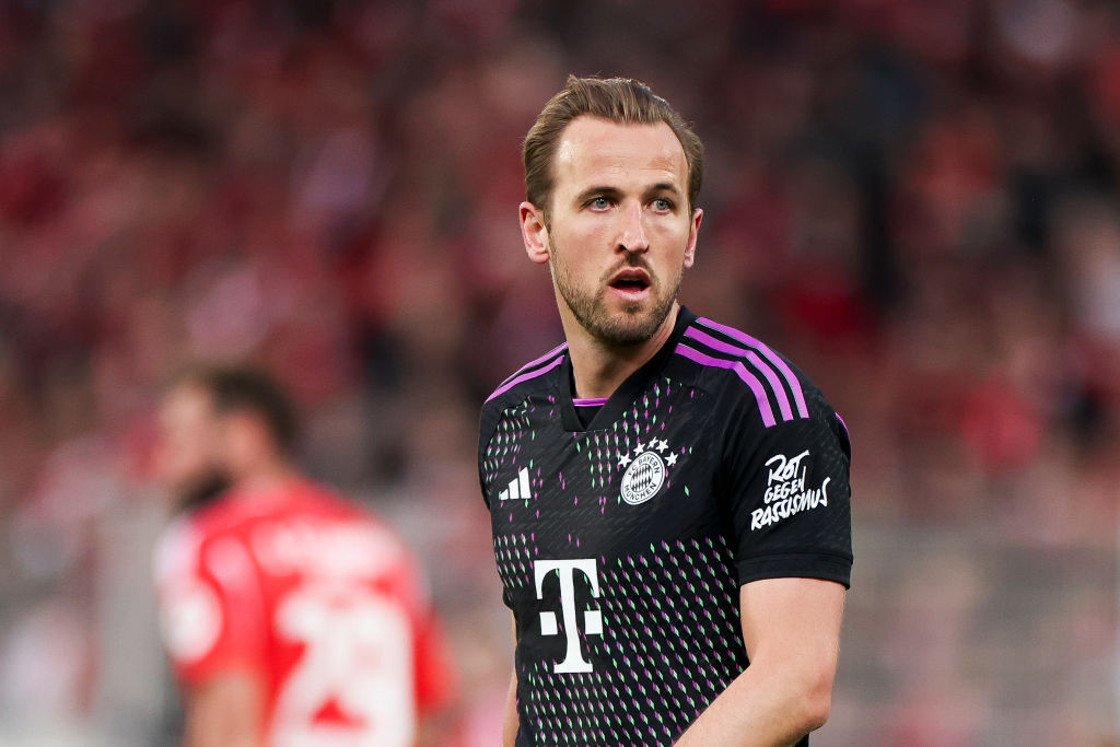 Kane is set to become the first English player to finish as top scorer in the Bundesliga