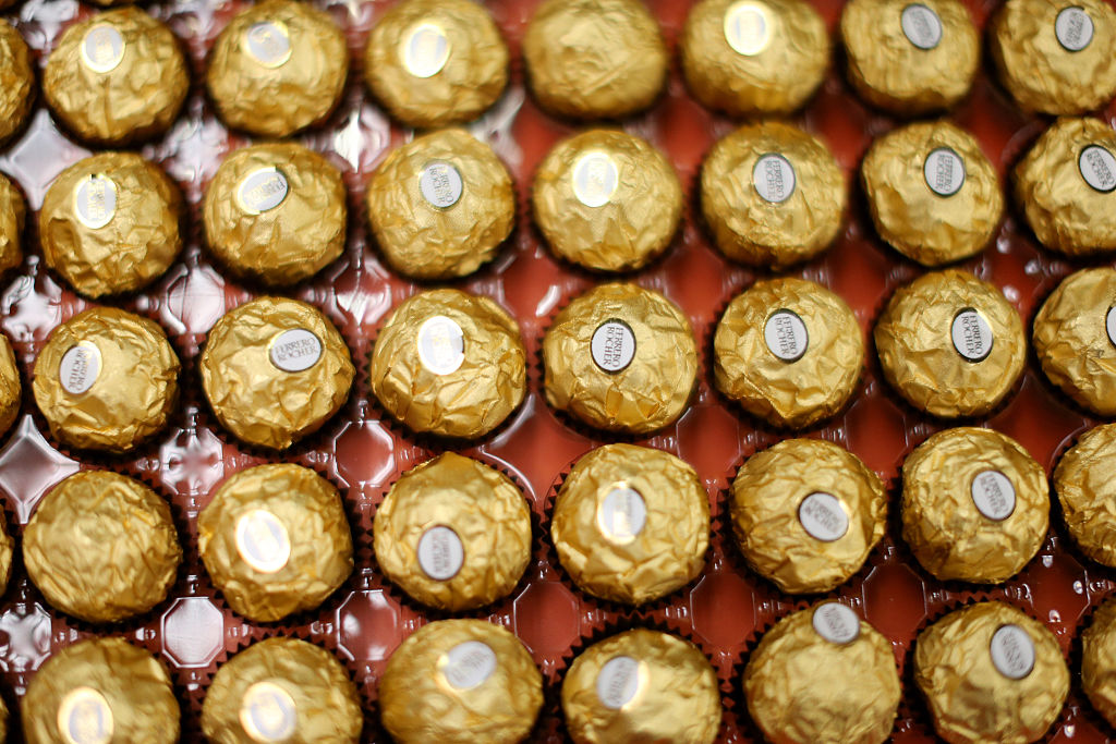 The maker of Ferrero Rocher has its uK headquarters in Middlesex. (Photo by Neilson Barnard/Getty Images for NYCWFF)