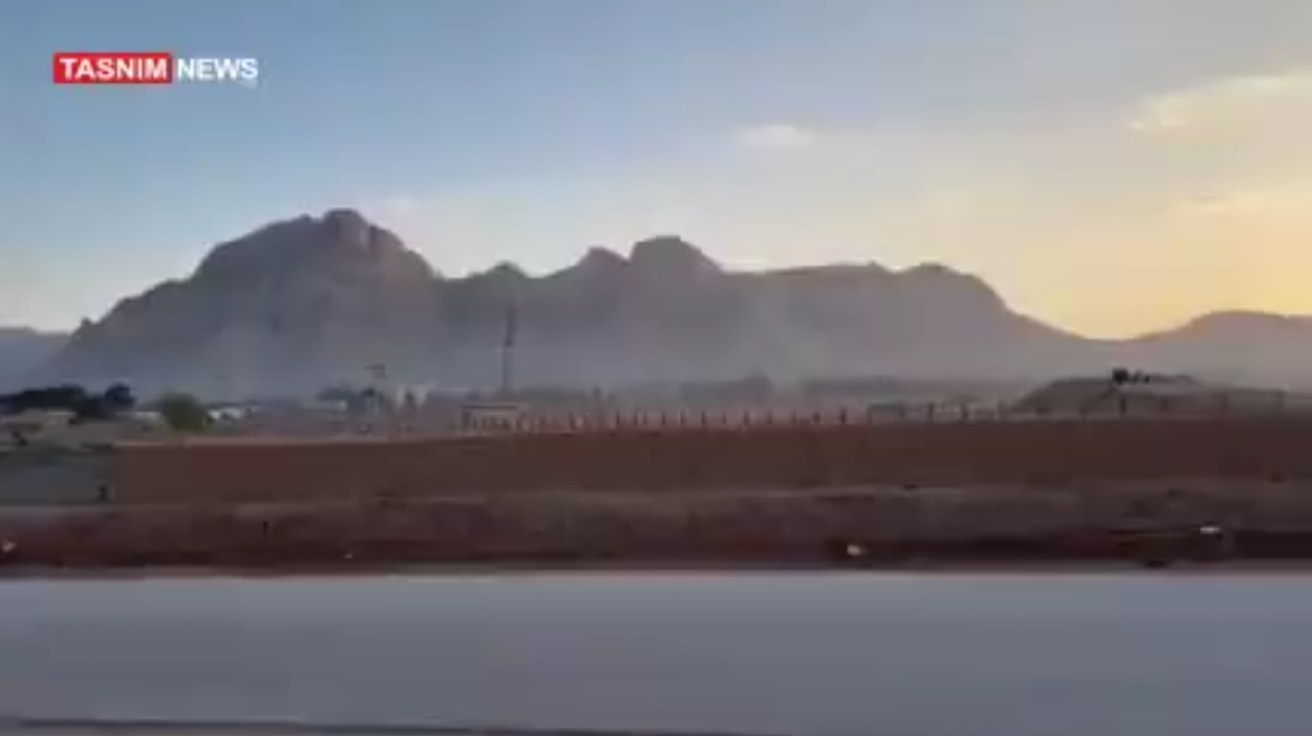 Screenshot from video posted an Iranian state-linked news agency, appearing to show its nuclear site safe.