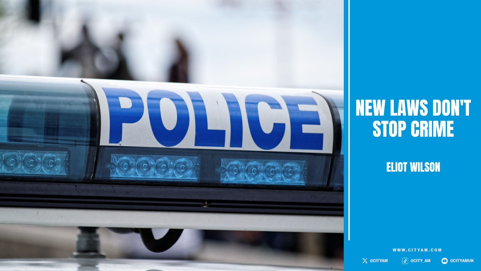 New laws don’t stop crime