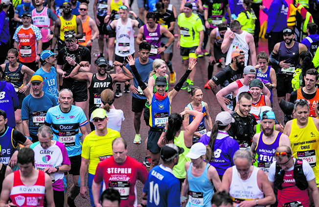 The City will be transformed into a runner’s dream, as thousands lace up their shoes for the TCS London Marathon.