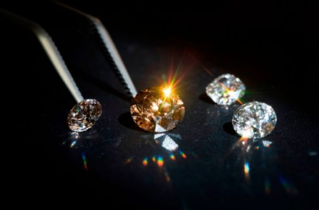 London-listed miner Anglo American said it decreased diamond production through the first quarter by almost one quarter.