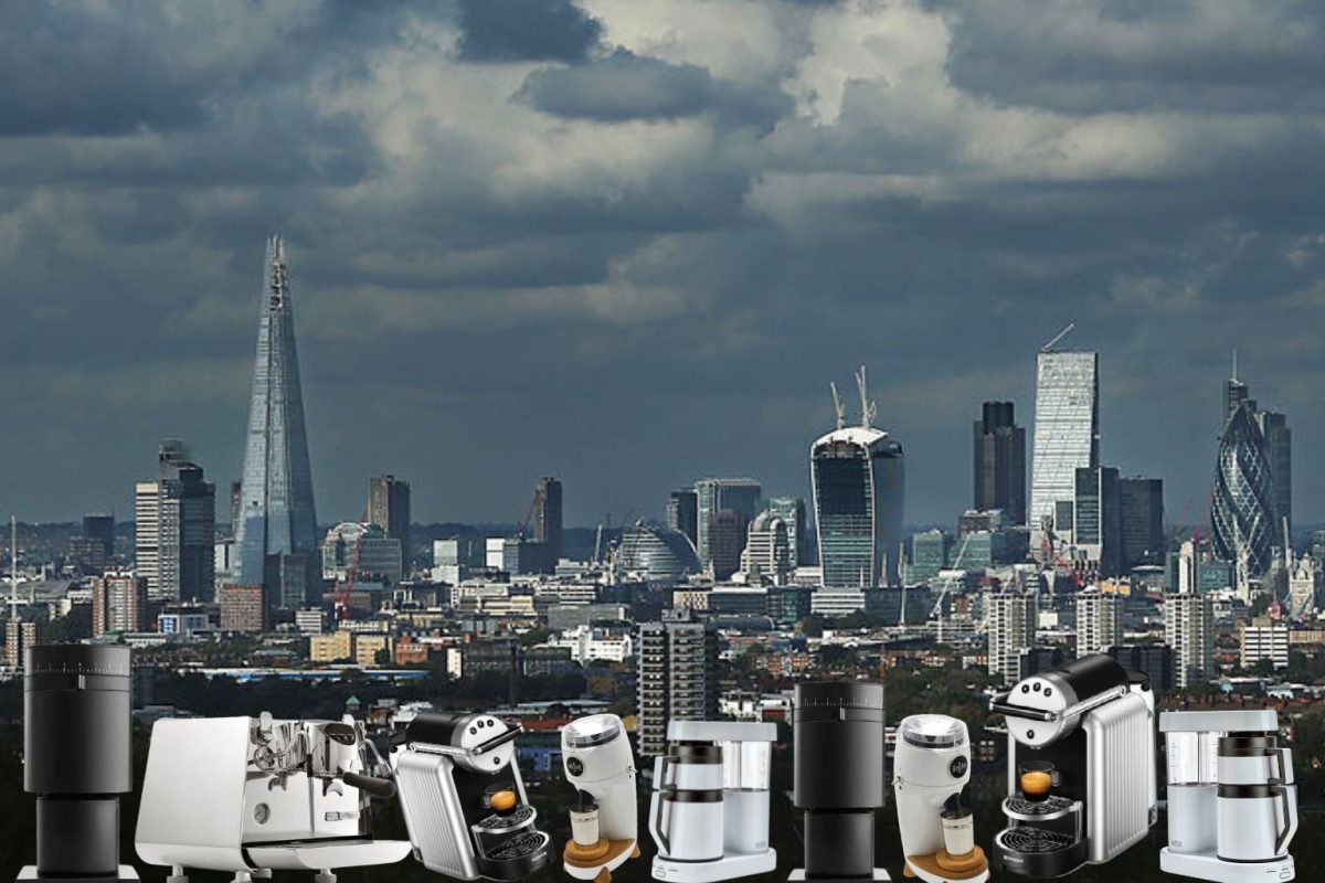 In pictures: London's skyscrapers look uncannily like these coffee machines