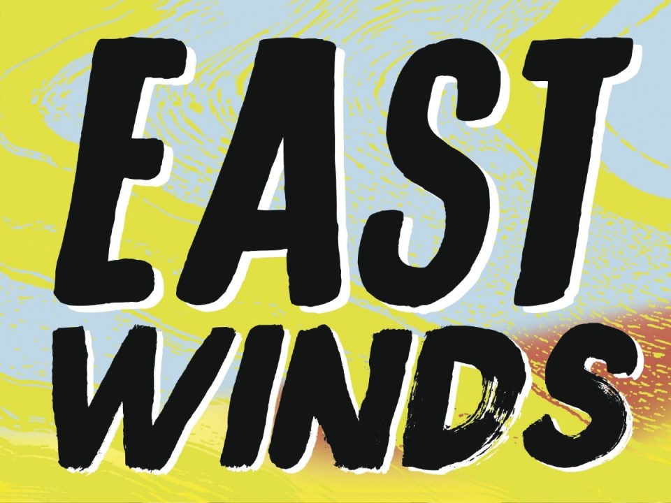 East Winds is the latest book by Riaz Phillips