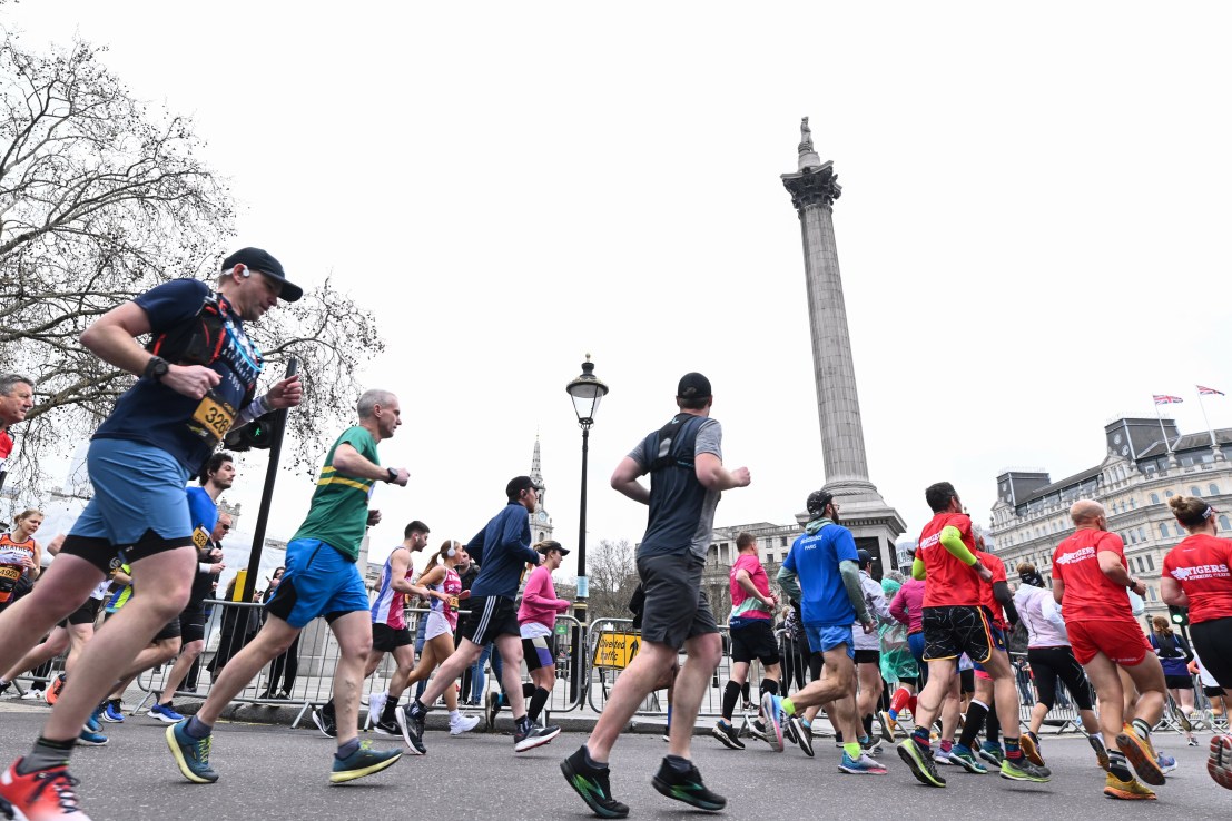 The London Landmarks Half Marathon will see 18,500 participants pound the streets of the city