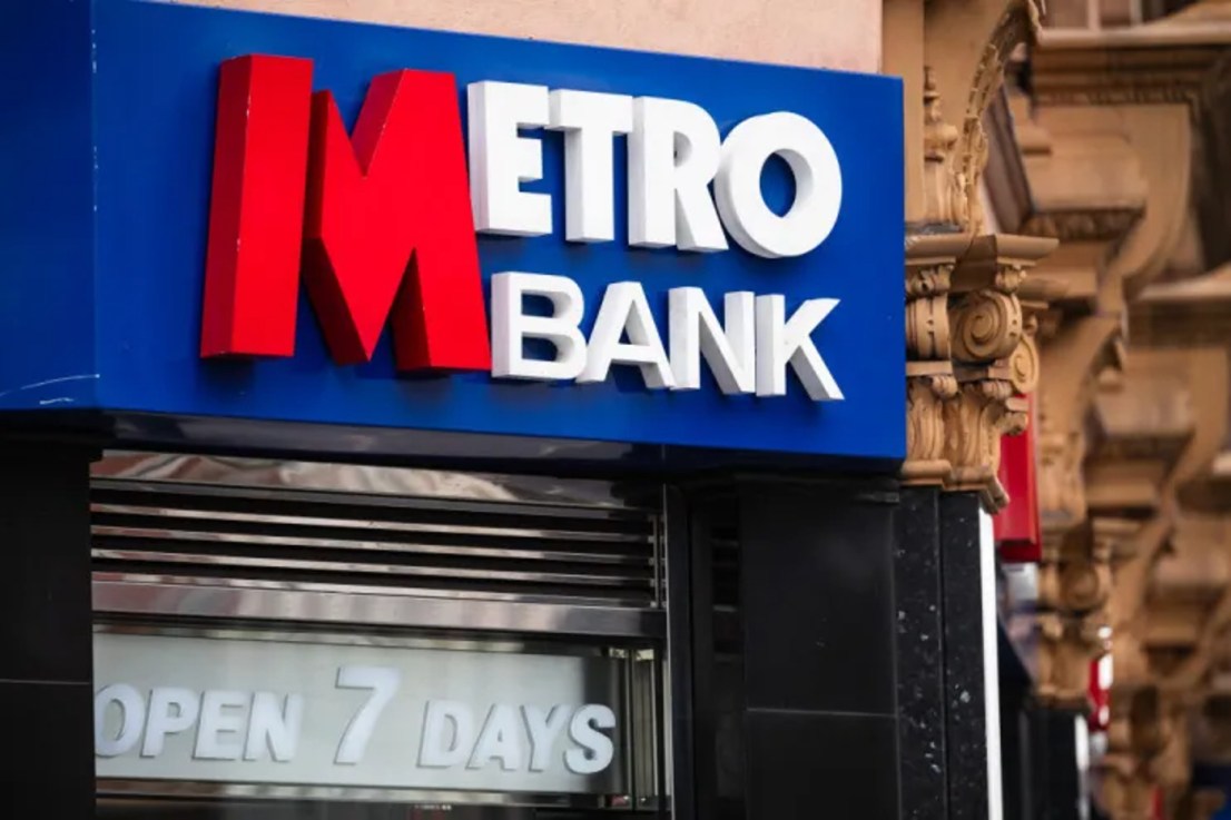 Metro Bank said in a trading update on Tuesday that its loan book shrank four per cent to £11.82bn from £12.3bn during the first three months of 2024.