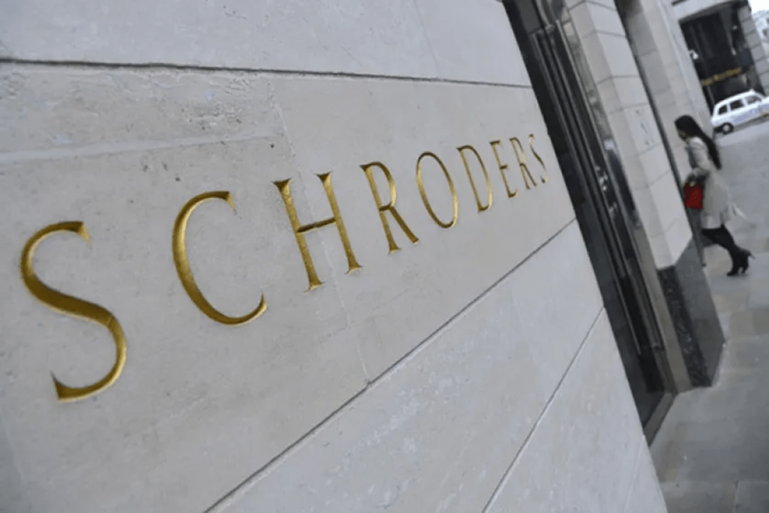 Schroders said 2023 had been one of the most challenging years" for asset management firms.