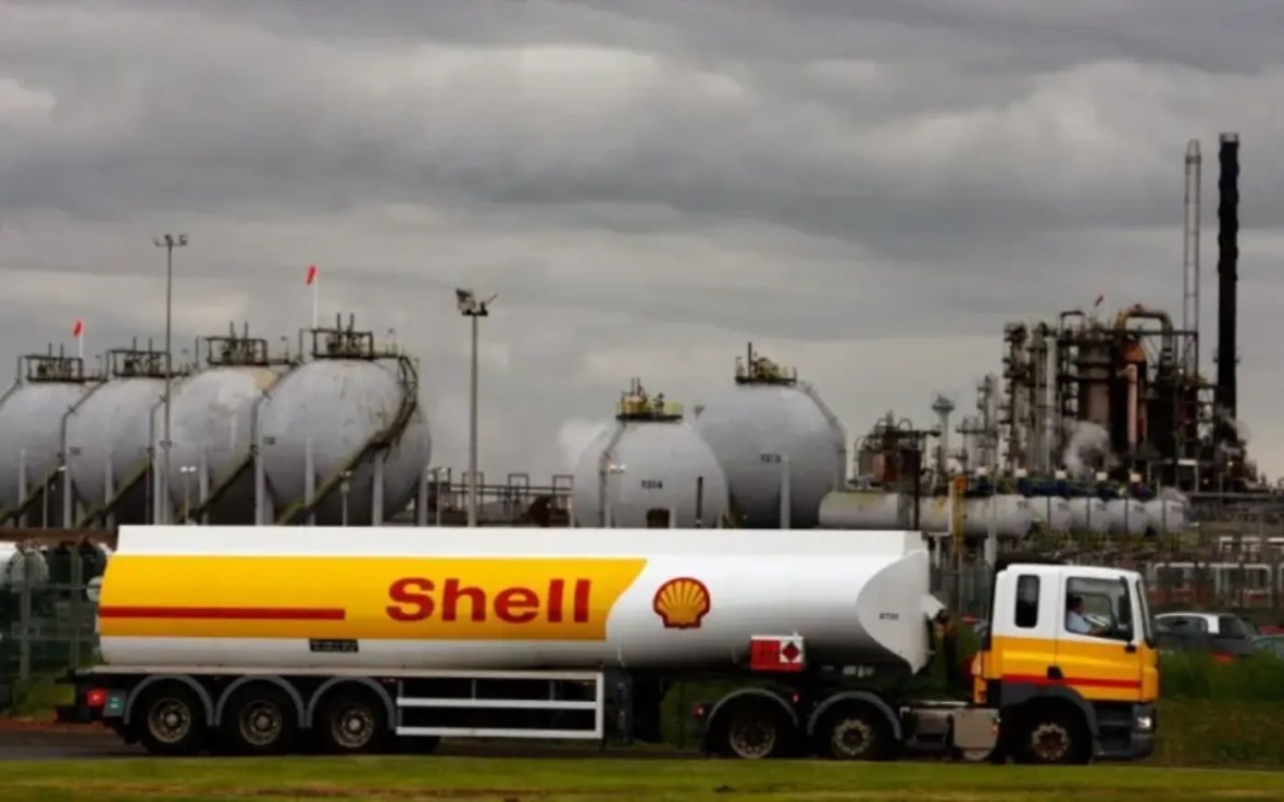Shell is the largest UK company, but has fallen to 53rd on the list of largest companies in the world.