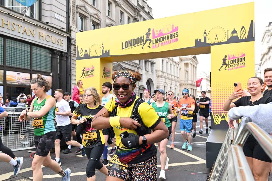 The London Landmark Half Marathon returned for its biggest-ever race, drawing in thousands of participants from all walks of life.