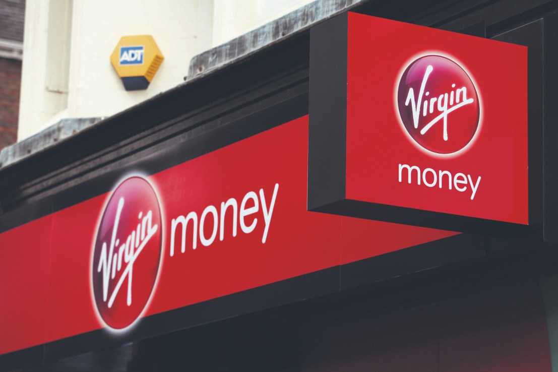 Virgin Money, Britain's sixth-biggest high street bank, agreed to a £2.9bn takeover from Nationwide, the UK's largest building society, in March   (Photographer: Chris Ratcliffe/Bloomberg via Getty Images)