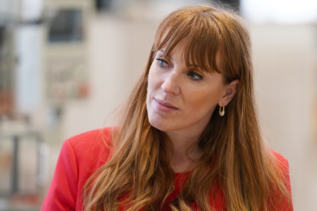 Angela Rayner has vowed Labour will expand sexual harassment protections to include interns and volunteers, amid a fresh row over the party’s workers’ rights proposals. Photo: PA