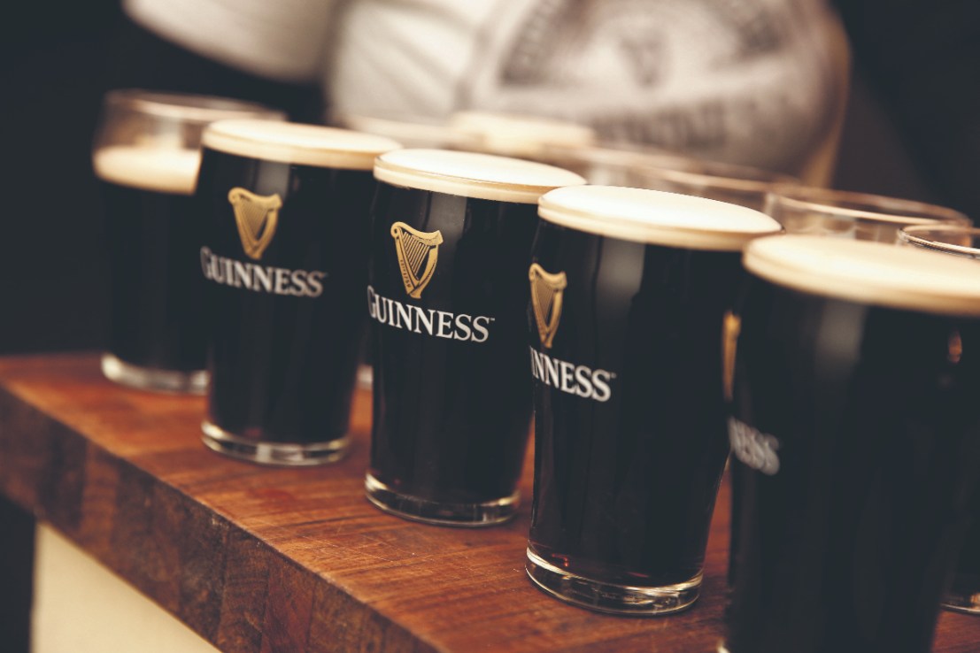 Diageo, which owns the Guinness, brand has a new CFO.