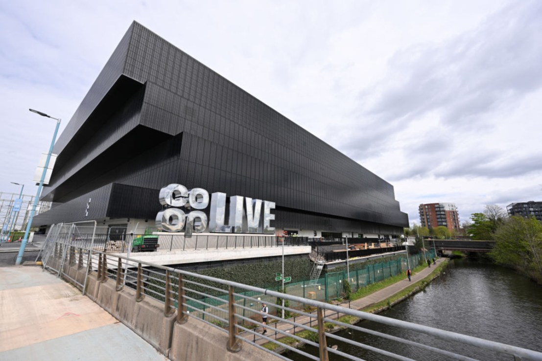 Co-op Live will take its place as one of Manchester's iconic venues - eventually. (Photo by Jeff Spicer/Getty Images for Co-op Live)