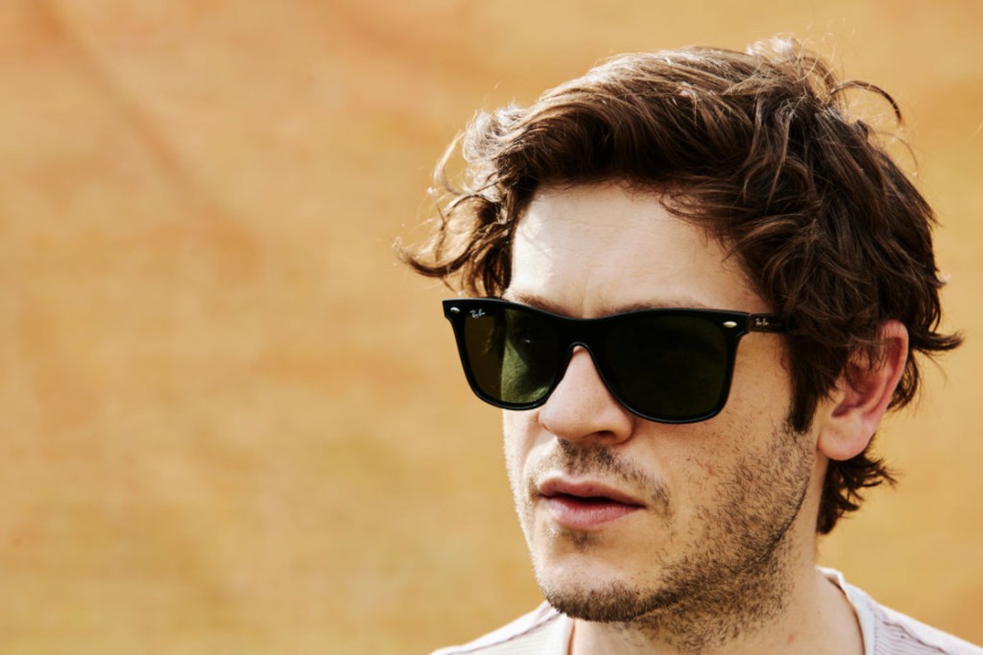 Iwan Rheon poses at the Ray-Ban Studios during All Points East Festival at Victoria Park on May 25, 2018 in London, England. (Photo by Handout/Joe Quigg for Ray-Ban via Getty Images)