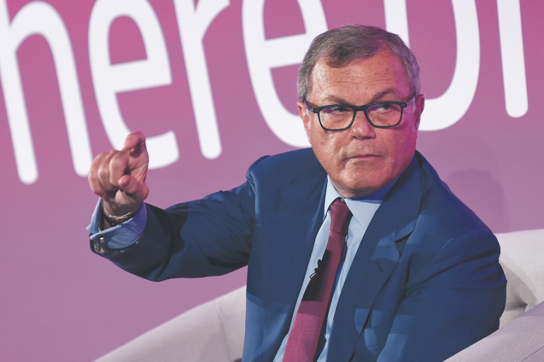 Sir Martin Sorrell who founded S4Capital after he left WPP