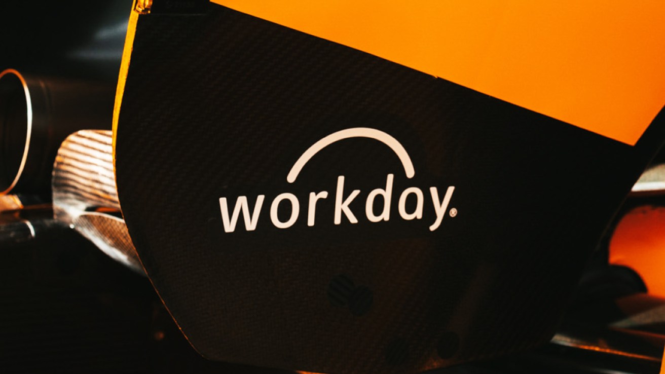 Workday is a sponsor of the McLaren F1 team.