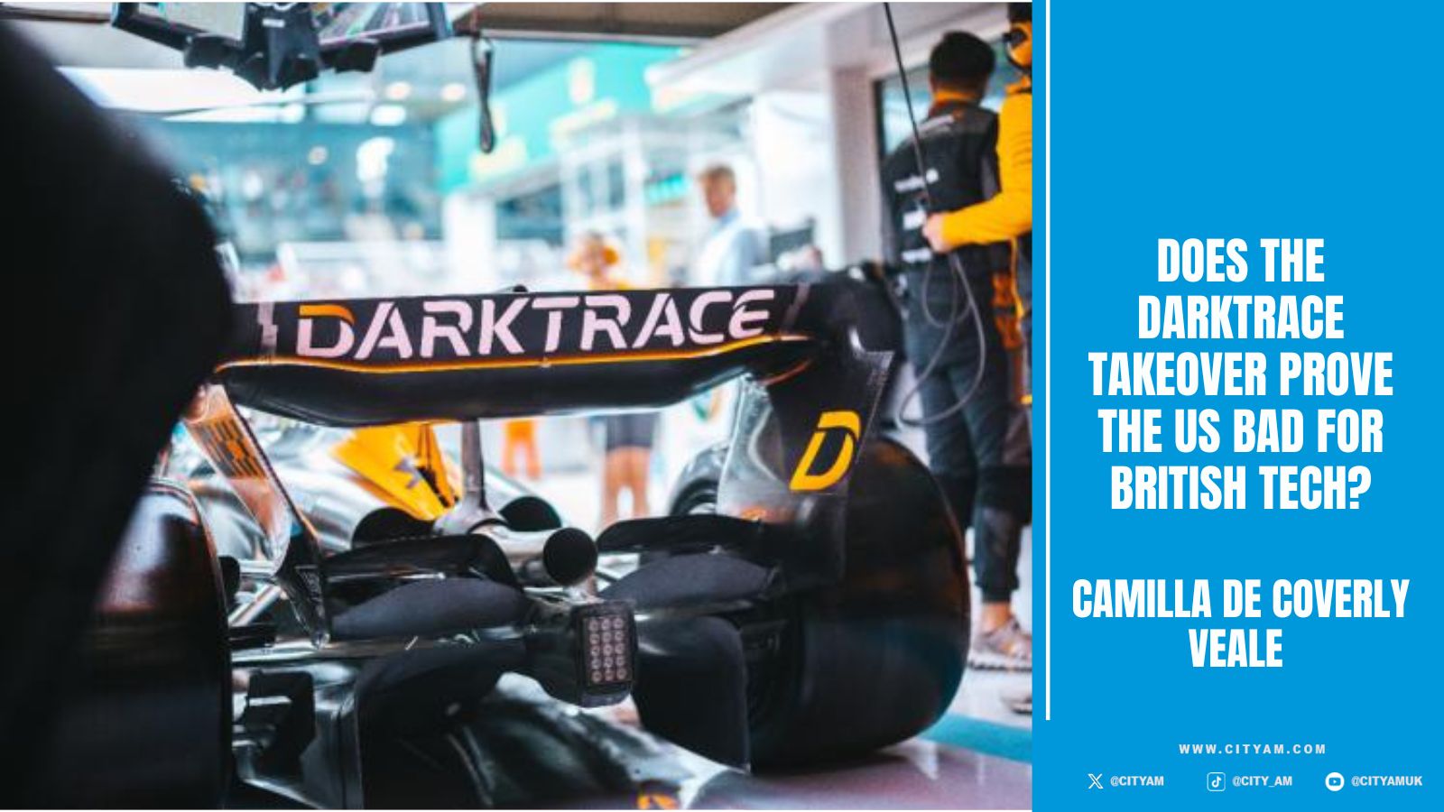 Does the Darktrace takeover prove the US bad for British tech?