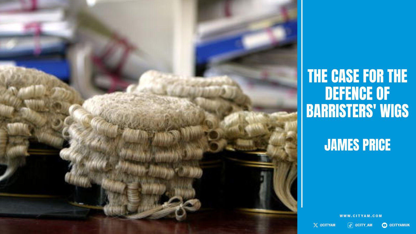 The case for the defence of barristers' wigs - Vimarsana News