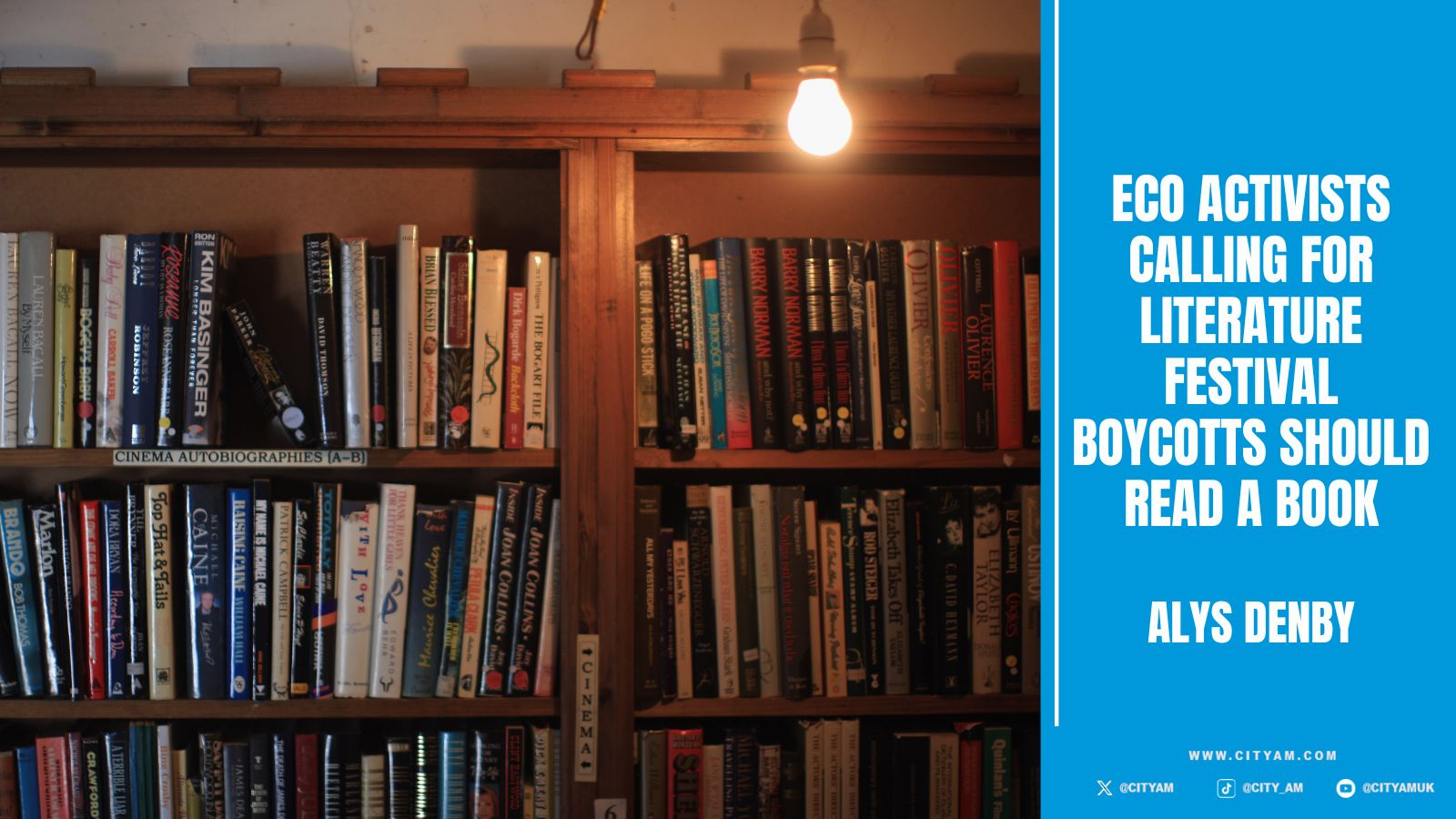 Eco activists calling for literature festival boycotts should read a book - Vimarsana News