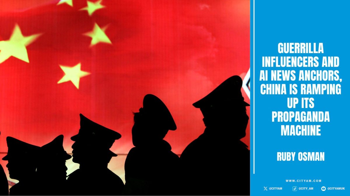 Guerrilla influencers and AI news anchors, China is ramping up its propaganda machine - Vimarsana News