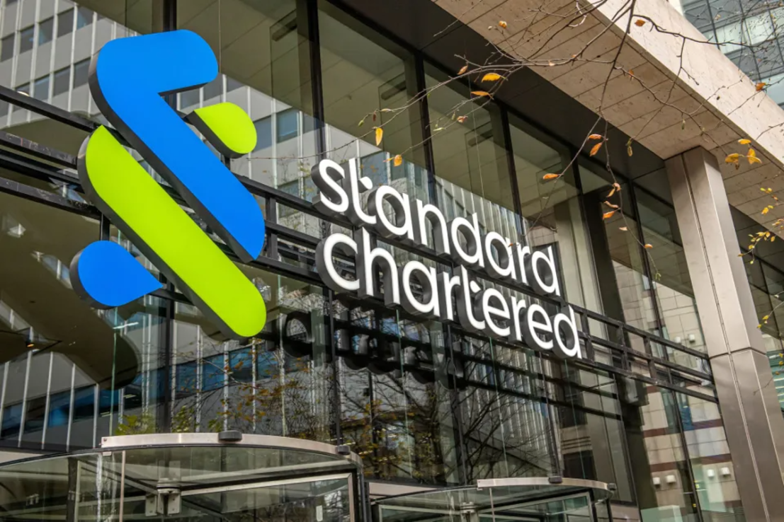 Standard Chartered makes nearly all of its revenue in Asia, the Middle East and Africa