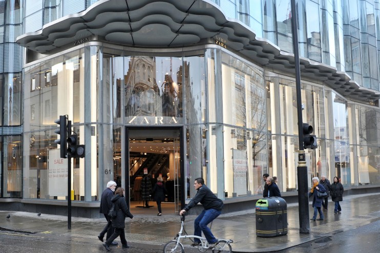 The fashion retailer said 15 per cent of its stores worldwide were still closed this month
