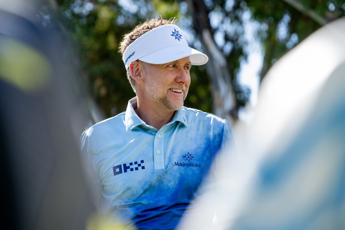 Ian Poulter is co-captain and co-owner of the Majesticks team in the LIV Golf League (Image: LIV Golf)