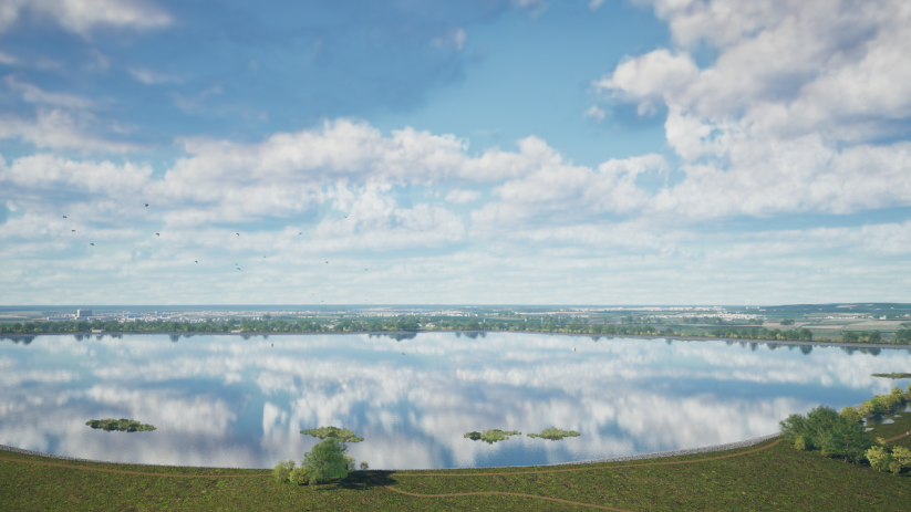 The Abingdon Reservoir, which could cost up to &pound;1.3bn