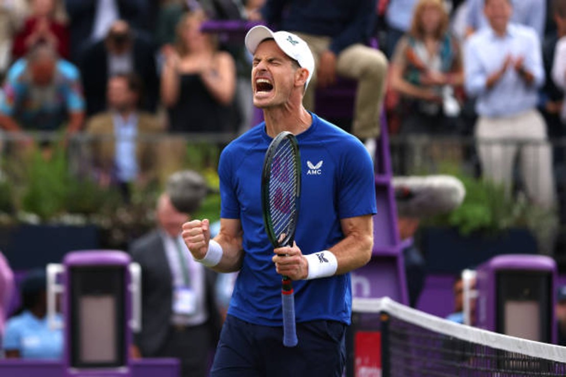 Andy Murray’s farewell to Queen’s started with his second win in seven years at the London ATP event.
