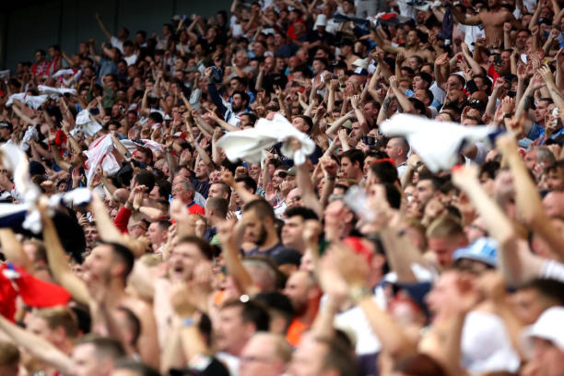 A number of fans missed England’s crucial goals in their comeback 2-1 victory over Slovakia yesterday, leaving early due to the Three Lions’ performance.
