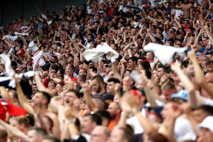 A number of fans missed England’s crucial goals in their comeback 2-1 victory over Slovakia yesterday, leaving early due to the Three Lions’ performance.
