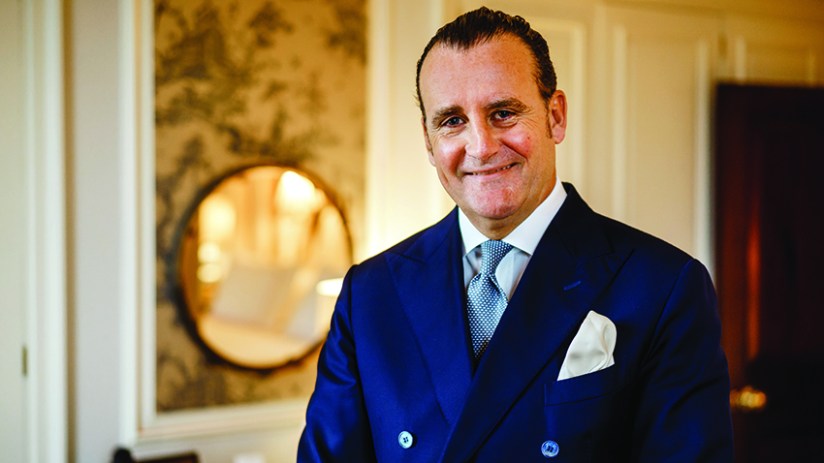 The Dorchester hotel's general manager Luca Virgilio