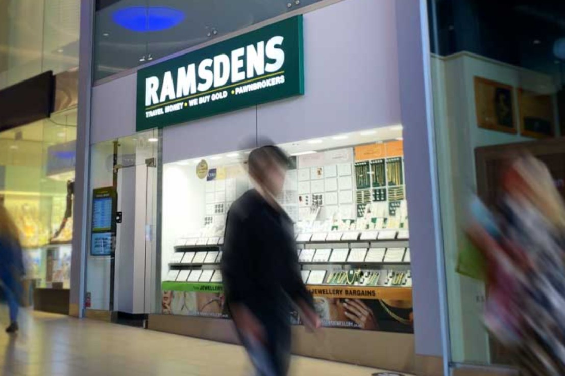 Cash-strapped Brits flogging their valuables for money has helped profit at pawnbroker Ramsdens grow by eight per cent. 