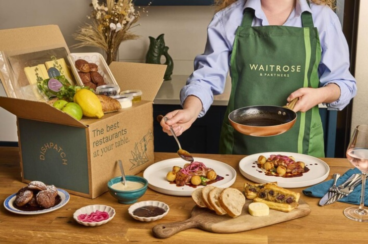 Waitrose has expanded into the meal-kit delivery market with the takeover of Dishpatch, a UK-based company which has worked with chefs including Angela Hartnett, Michel Roux Jr, and Rick Stein.