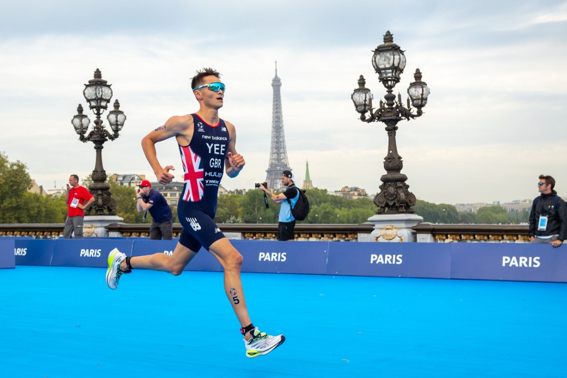 Alex Yee stormed into the Team GB spotlight three years ago when he claimed a gold and a silver in the Tokyo 2020 triathlons. (Credit Team GB)