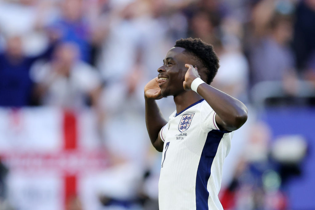 Bukayo Saka is one of the big names featured in the squad