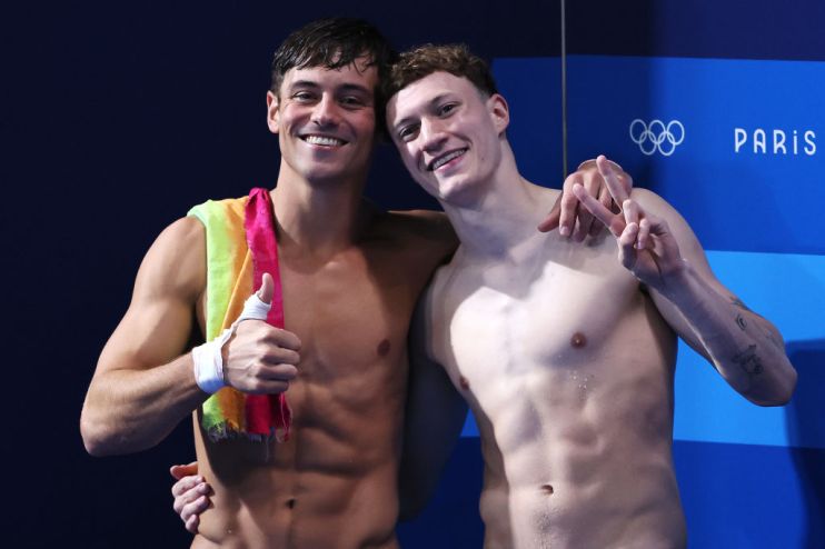 Team GB&rsquo;s Tom Daley and Noah Williams won silver in the men&rsquo;s 10m synchro diving at the Paris 2024 Olympics