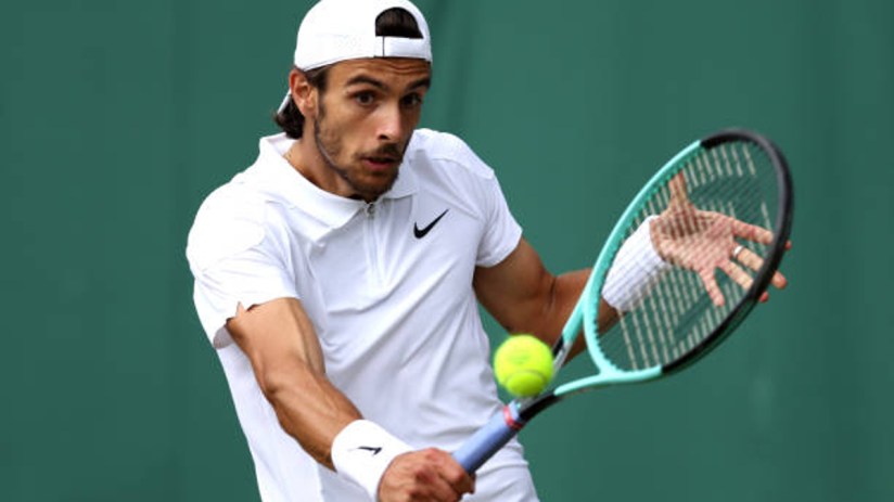Lorenzo Musetti became the third Italian to reach the quarter-finals at Wimbledon this week with a four set victory.
