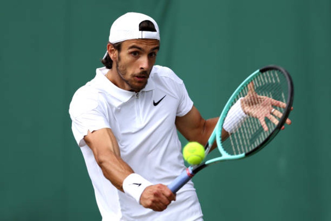 Lorenzo Musetti became the third Italian to reach the quarter-finals at Wimbledon this week with a four set victory.
