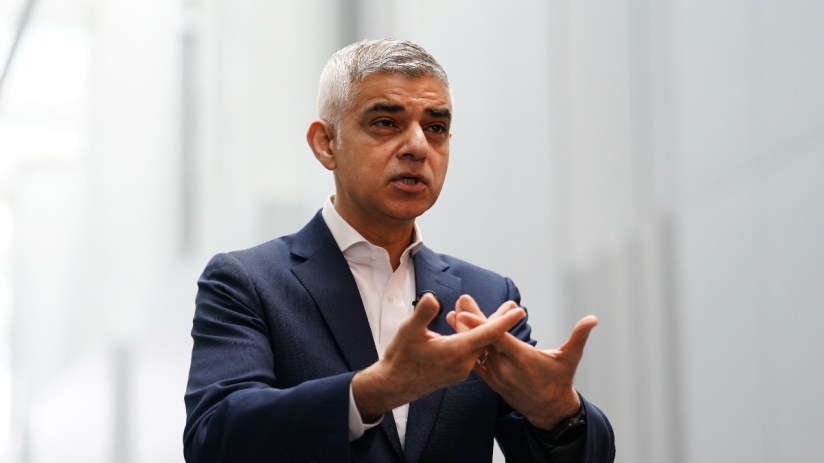 Sadiq Khan has warned would-be rioters that &ldquo;violence and disorder on the streets of London will not be tolerated&rdquo; as he issued a call for calm. Photo: PA
