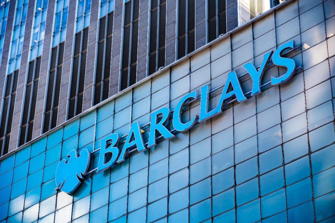Barclays posted its first-quarter update on Wednesday.