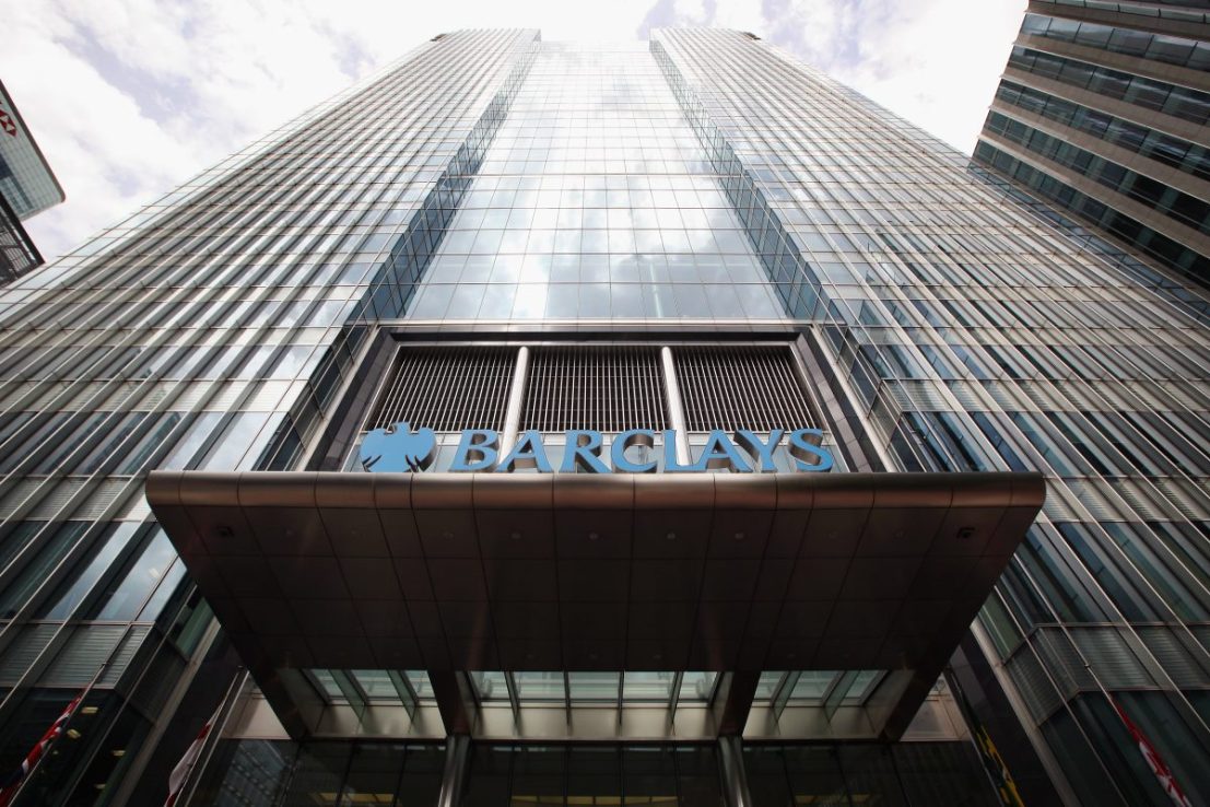 Barclays stock has hit a ten-year high (Photo by Oli Scarff/Getty Images)