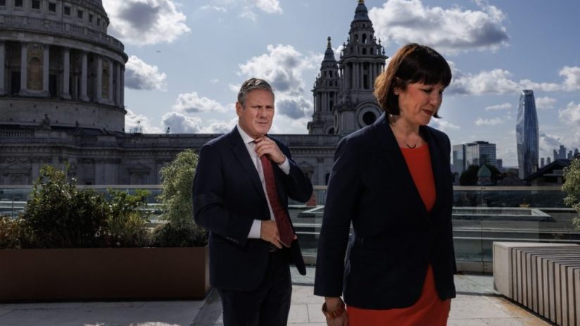Prime minister Keir Starmer and Chancellor Rachel Reeves.