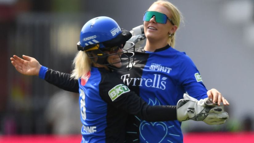 London Spirit beat Welsh Fire in the final of the women's Hundred thanks to Deepti Sharma's late boundary